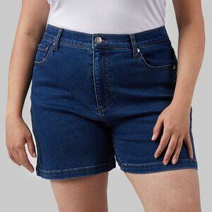 NEW 32 Degrees Indigo Wash Stretch Comfort Jean Shorts Size 20